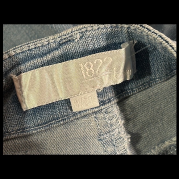 1822 Denim Vintage Denim High Rise Sailor Lizzy Shorts Size 4/27 - NWT - Picture 10 of 15